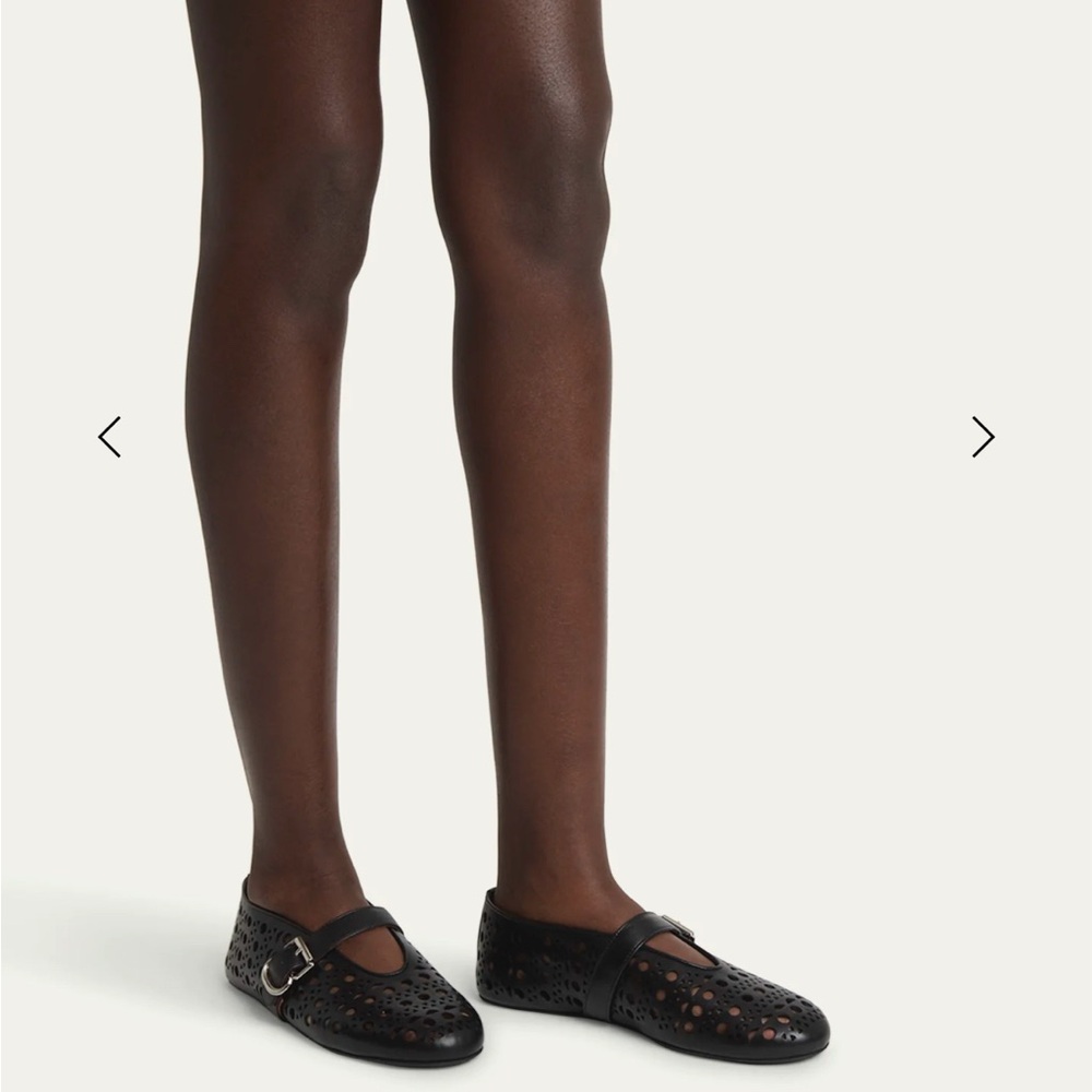 Alaia Vivienne Ballet Flats